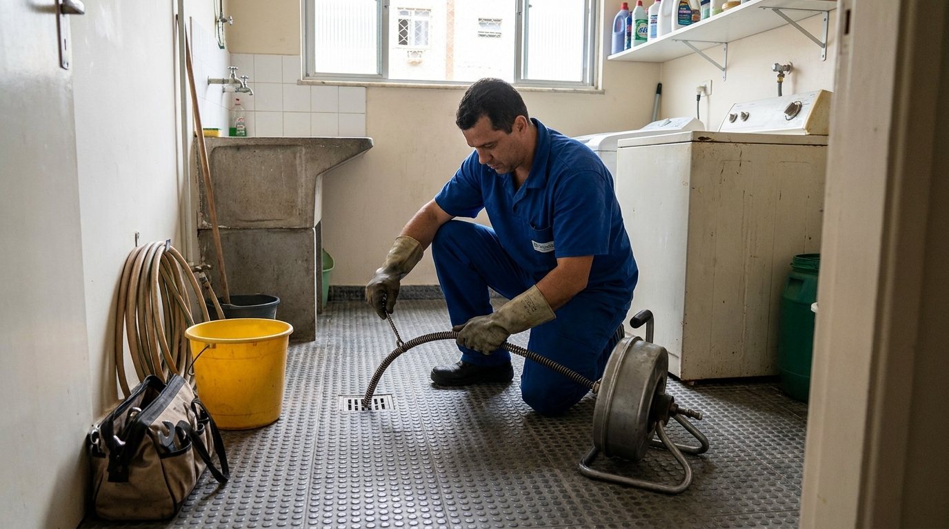 Desentupimento de ralo profissional em Piracicaba‑SP